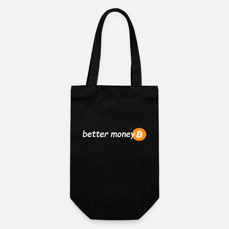 De l’argent meilleur - Sac à bouteille - noir