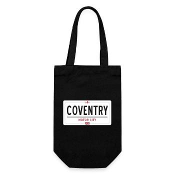 Coventry place sign - Gift Bag for Bottles - black - Front