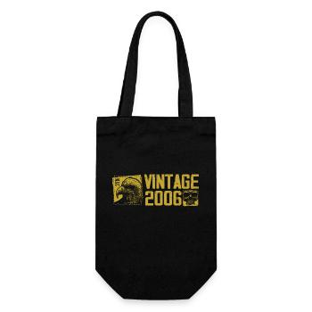 Vintage 2006 Cadeau Anniversaire Rétro 2006 - Sac à bouteille - noir - Devant