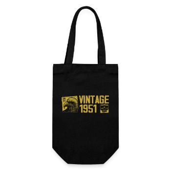Vintage 1951 Cadeau Anniversaire Rétro 1951 - Sac à bouteille - noir - Devant