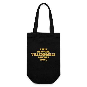 Villemonble Style - Unique streets, unique style. - Sac à bouteille - noir - Devant