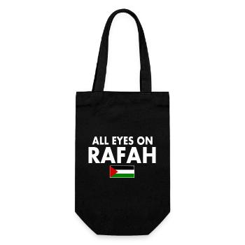 all eyes on rafah - Sac à bouteille - noir - Devant