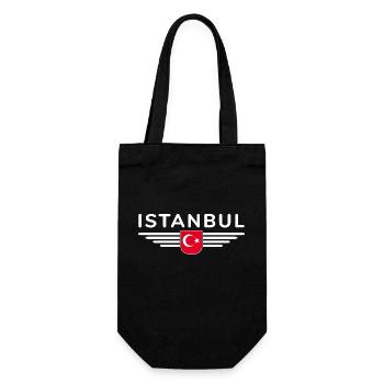 Turkey Ankara Türkiye Istanbul T Shirt Design - Gift Bag for Bottles - black - Front