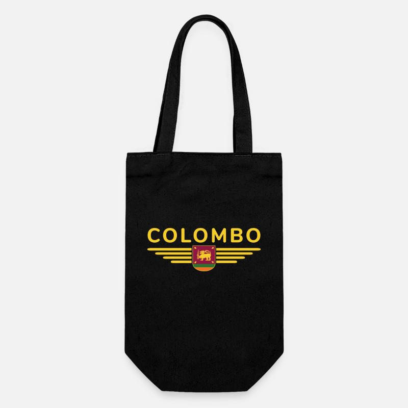 Colombo Design – Style de vie au Sri Lanka - Sac à bouteille - noir