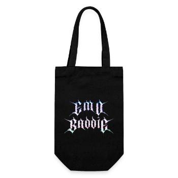 Emo Baddie! Emo Aesthetic Goth - Gift Bag for Bottles - black - Front