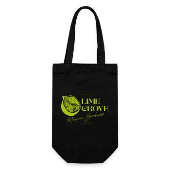 Lime Grove Mexican Goodness Logo - Gift Bag for Bottles - black - Front