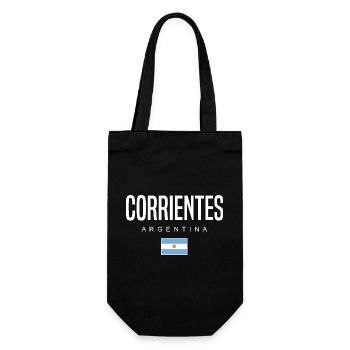 Corrientes Argentina Argentinian - Gift Bag for Bottles - black - Front