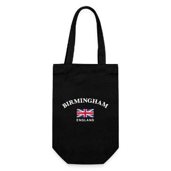 Birmingham, England - Gift Bag for Bottles - black - Front