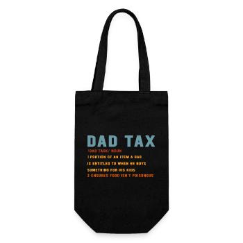 Taxe Papa Grasse Sarcelle & Orange - Sac à bouteille - noir - Devant