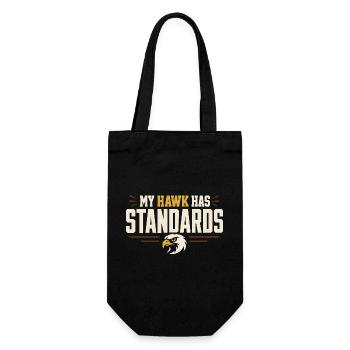 Falconry Falconers Birds of Prey Birds of Prey Guides - Gift Bag for Bottles - black - Front