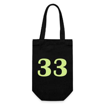 33- - Gift Bag for Bottles - black - Front