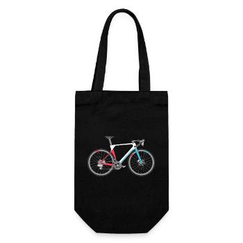Road Bike Bike Bike Bike Road Bike Symbol Colors - Gift Bag for Bottles - black - Front