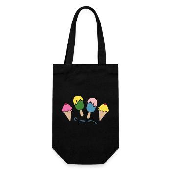 Eis - Gift Bag for Bottles - black - Front