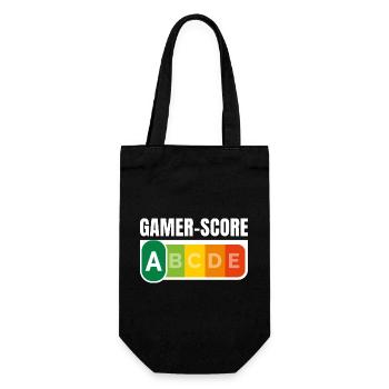 GAMER SCORE - Humour noir - Sac à bouteille - noir - Devant