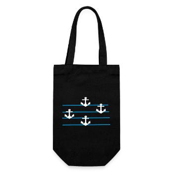 Ancre Allemagne du Nord Sailor Sailor Captain - Sac à bouteille - noir - Devant
