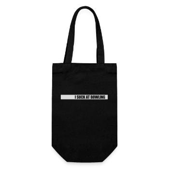 Je suis nul au bowling - Sac à bouteille - noir - Devant