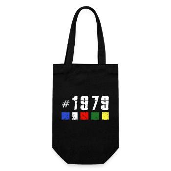 1979 anniversaire rétro vintage anniversaire NOUVEAU TIBET - Sac à bouteille - noir - Devant