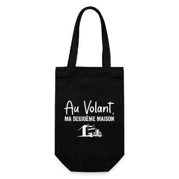 Au Volant, Ma Deuxième Maison - Sac à bouteille - noir - Devant