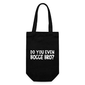 Do You Even Bocce Bro Ball with Jack Bocci Game - Gift Bag for Bottles - black - Front