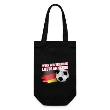 Si nous perdons, c’est à l’arbitre – le football - Sac à bouteille - noir - Devant