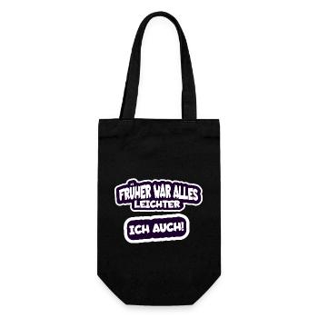 Avant, tout était plus facile, je disais aussi drôlement - Sac à bouteille - noir - Devant