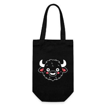 Buffalo - Gift Bag for Bottles - black - Front