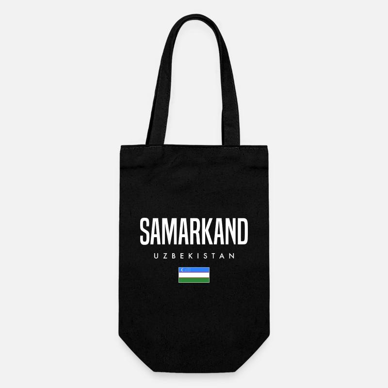 Samarcande, Ouzbékistan - Sac à bouteille - noir