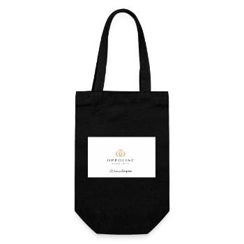 Motif de couronne élégant pour femme - Sac à bouteille - noir - Devant