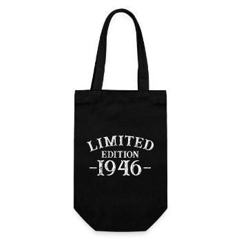 1946 Vintage Rétro Cadeau D'anniversaire - Sac à bouteille - noir - Devant