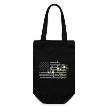 Usa Plants Plant Lover Gardener - Gift Bag for Bottles - black - Front