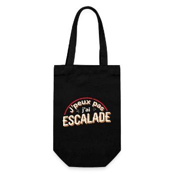 J'peux pas j'ai escalade - Sac à bouteille - noir - Devant