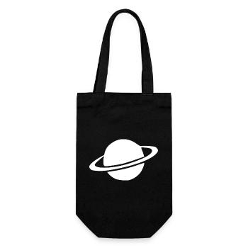 Space Astronaut Gift - Gift Bag for Bottles - black - Front