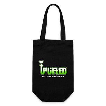 Uplifted - Fly Over Everything - Gift Bag for Bottles - black - Front
