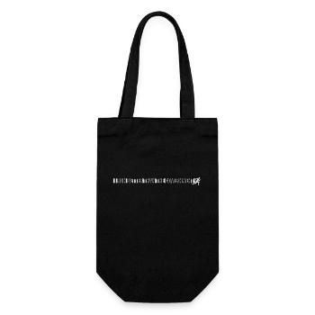 run better than government - Gift Bag for Bottles - black - Front