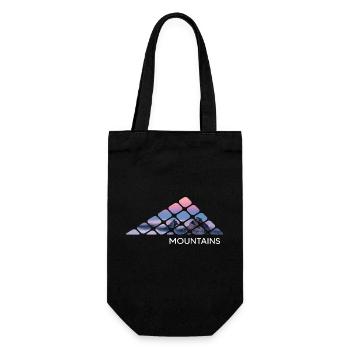 Mountain hiking mountains "mountains" servus alpin summit - Gift Bag for Bottles - black - Front
