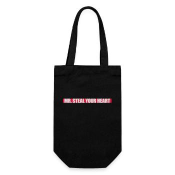 M. Vole ton cœur - Sac à bouteille - noir - Devant