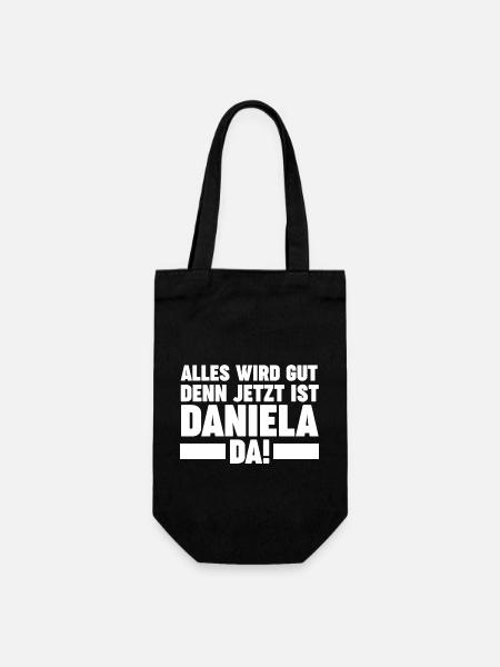 Daniela - Geschenkbeutel für Flaschen - Schwarz