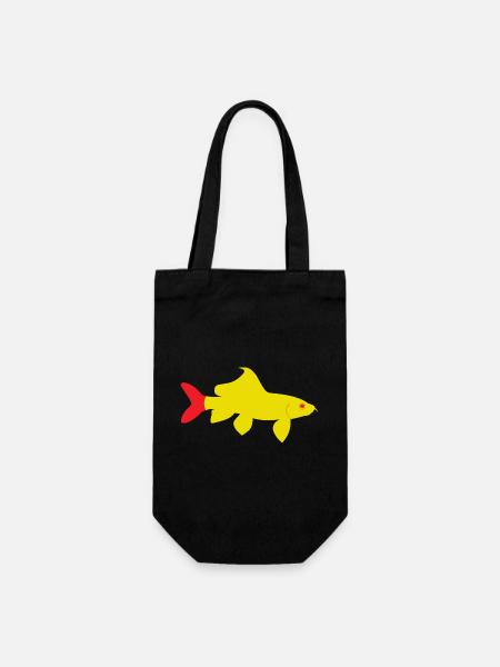 Epalzeorhynchos bicolor rouge et jaune - Sac à bouteille - noir
