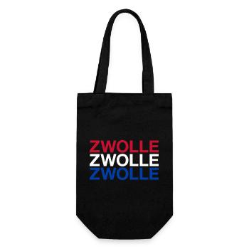 ZWOLLE Pays-Bas Drapeau des Pays-Bas - Sac à bouteille - noir - Devant