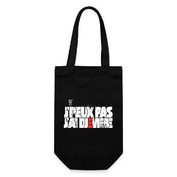J peux pas j ai Djembe - Sac à bouteille - noir - Devant