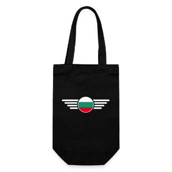 Bulgaria Style Design T-Shirt - Gift Bag for Bottles - black - Front