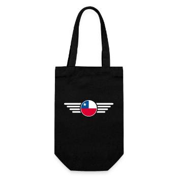 T-shirt de design de style chilien - Sac à bouteille - noir - Devant