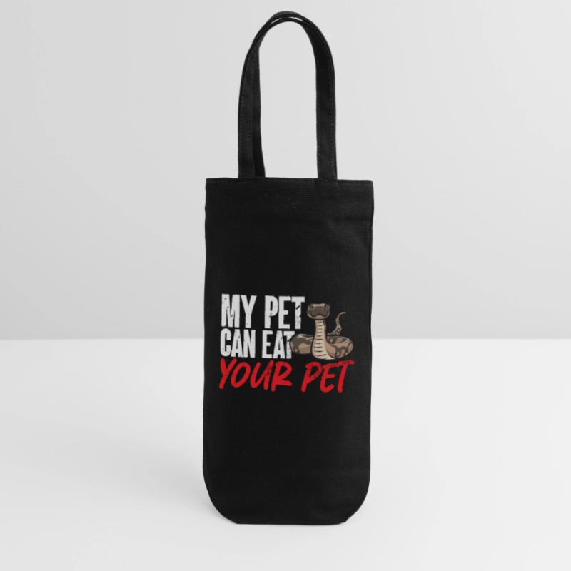 Ball Python Snake King Python Gift Bag for Bottles