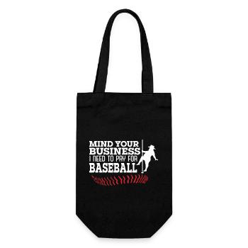 mi Occupez-vous de vos affaires, j’ai besoin de payer pour le baseball - Sac à bouteille - noir - Devant