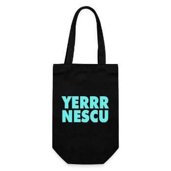 Yerrr Nescu Shirt - Gift Bag for Bottles - black - Front