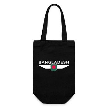 Bangladesh Design – Fierté et culture - Sac à bouteille - noir - Devant
