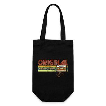 Original 1976 Limited Edition - Cassette - Gift Bag for Bottles - black - Front