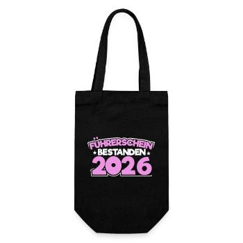 Driving License 2026 Driving Test Driving License Test - Gift Bag for Bottles - black - Front
