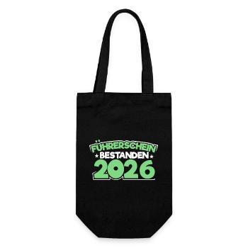 Driving License 2026 Driving Test Driving License Test - Gift Bag for Bottles - black - Front