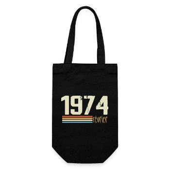 Février 1974 - Février 1974 Anniversaire 1974 - Sac à bouteille - noir - Devant